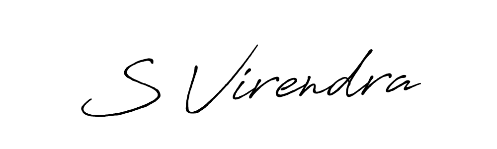 It looks lik you need a new signature style for name S Virendra. Design unique handwritten (Antro_Vectra_Bolder) signature with our free signature maker in just a few clicks. S Virendra signature style 7 images and pictures png