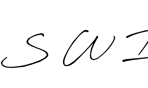 if you are searching for the best signature style for your name S W I. so please give up your signature search. here we have designed multiple signature styles  using Antro_Vectra_Bolder. S W I signature style 7 images and pictures png