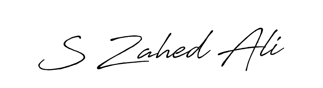 Antro_Vectra_Bolder is a professional signature style that is perfect for those who want to add a touch of class to their signature. It is also a great choice for those who want to make their signature more unique. Get S Zahed Ali name to fancy signature for free. S Zahed Ali signature style 7 images and pictures png