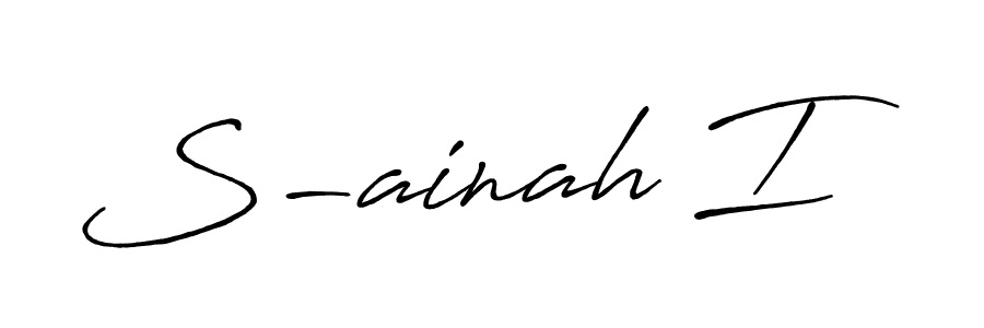 You can use this online signature creator to create a handwritten signature for the name S-ainah I. This is the best online autograph maker. S-ainah I signature style 7 images and pictures png