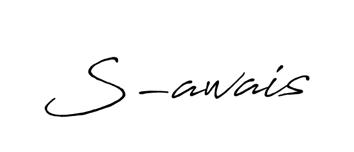 This is the best signature style for the S-awais name. Also you like these signature font (Antro_Vectra_Bolder). Mix name signature. S-awais signature style 7 images and pictures png