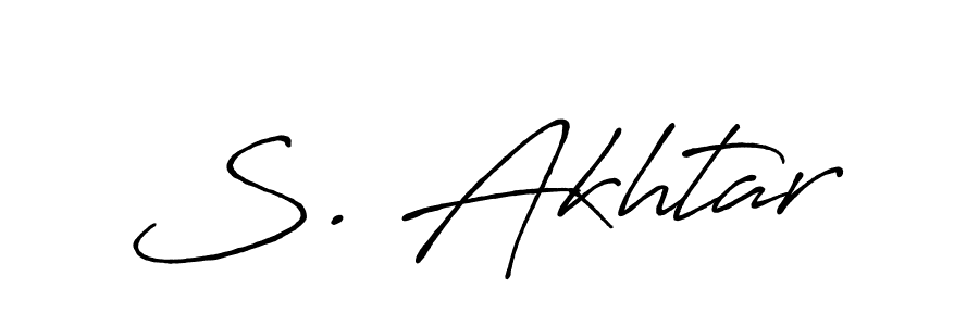 It looks lik you need a new signature style for name S. Akhtar. Design unique handwritten (Antro_Vectra_Bolder) signature with our free signature maker in just a few clicks. S. Akhtar signature style 7 images and pictures png