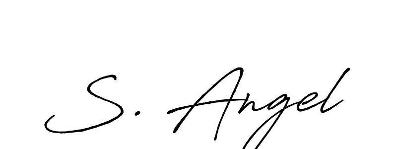 You can use this online signature creator to create a handwritten signature for the name S. Angel. This is the best online autograph maker. S. Angel signature style 7 images and pictures png