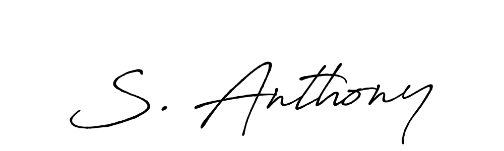 Best and Professional Signature Style for S. Anthony. Antro_Vectra_Bolder Best Signature Style Collection. S. Anthony signature style 7 images and pictures png