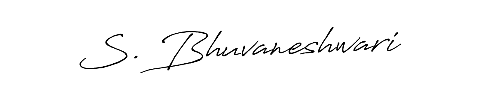 How to Draw S. Bhuvaneshwari signature style? Antro_Vectra_Bolder is a latest design signature styles for name S. Bhuvaneshwari. S. Bhuvaneshwari signature style 7 images and pictures png