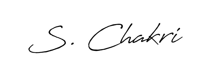 Check out images of Autograph of S. Chakri name. Actor S. Chakri Signature Style. Antro_Vectra_Bolder is a professional sign style online. S. Chakri signature style 7 images and pictures png