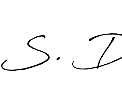 Use a signature maker to create a handwritten signature online. With this signature software, you can design (Antro_Vectra_Bolder) your own signature for name S. D. S. D signature style 7 images and pictures png