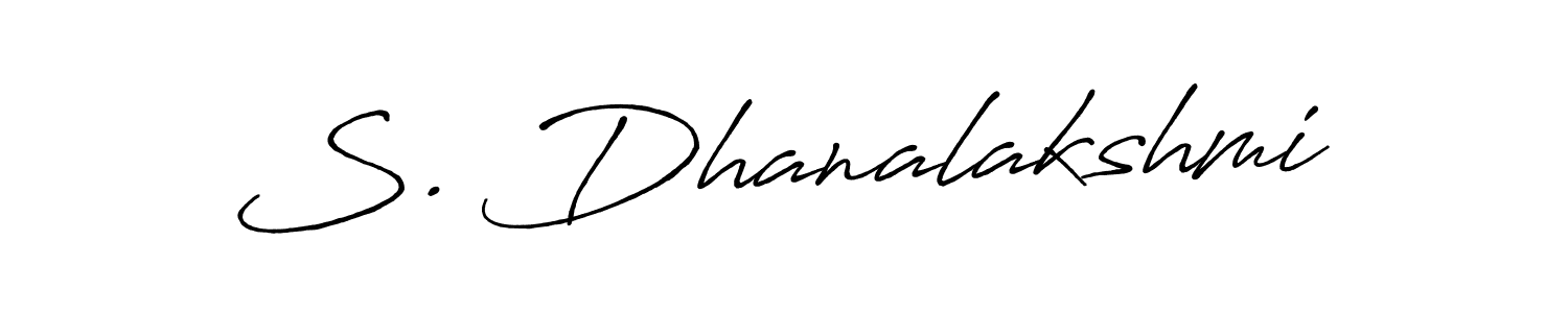 It looks lik you need a new signature style for name S. Dhanalakshmi. Design unique handwritten (Antro_Vectra_Bolder) signature with our free signature maker in just a few clicks. S. Dhanalakshmi signature style 7 images and pictures png