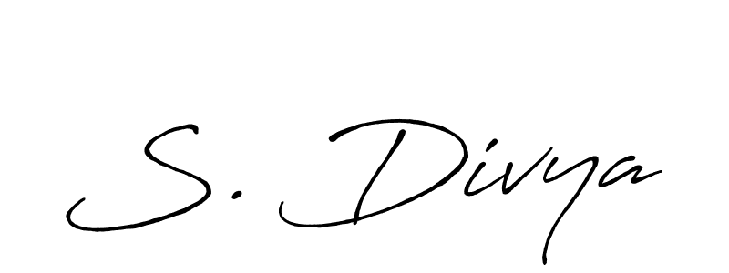 How to Draw S. Divya signature style? Antro_Vectra_Bolder is a latest design signature styles for name S. Divya. S. Divya signature style 7 images and pictures png