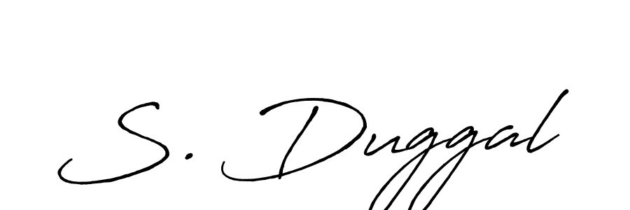 Antro_Vectra_Bolder is a professional signature style that is perfect for those who want to add a touch of class to their signature. It is also a great choice for those who want to make their signature more unique. Get S. Duggal name to fancy signature for free. S. Duggal signature style 7 images and pictures png