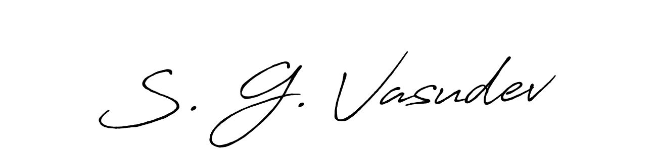 Best and Professional Signature Style for S. G. Vasudev. Antro_Vectra_Bolder Best Signature Style Collection. S. G. Vasudev signature style 7 images and pictures png