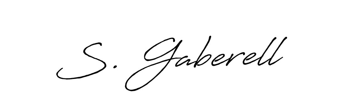 How to Draw S. Gaberell signature style? Antro_Vectra_Bolder is a latest design signature styles for name S. Gaberell. S. Gaberell signature style 7 images and pictures png