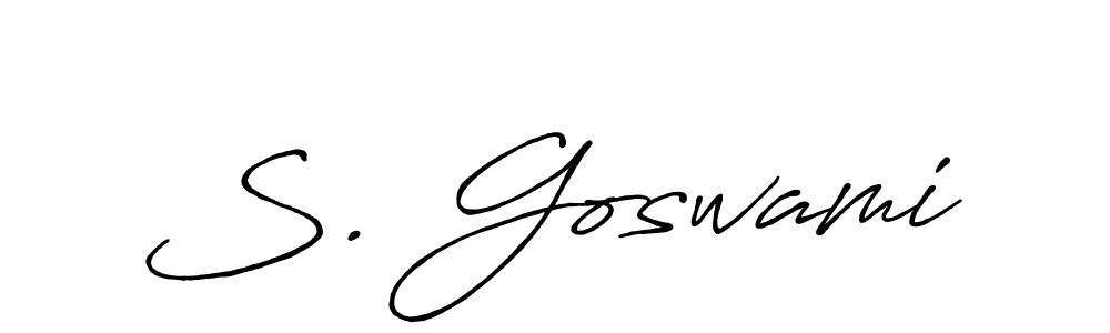 Check out images of Autograph of S. Goswami name. Actor S. Goswami Signature Style. Antro_Vectra_Bolder is a professional sign style online. S. Goswami signature style 7 images and pictures png