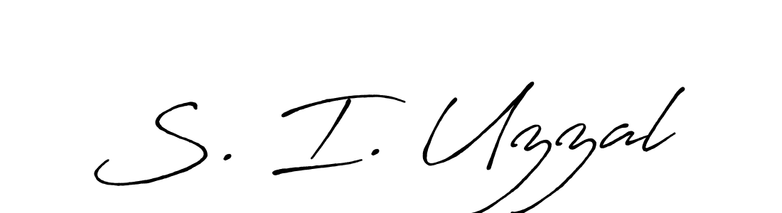 Check out images of Autograph of S. I. Uzzal name. Actor S. I. Uzzal Signature Style. Antro_Vectra_Bolder is a professional sign style online. S. I. Uzzal signature style 7 images and pictures png