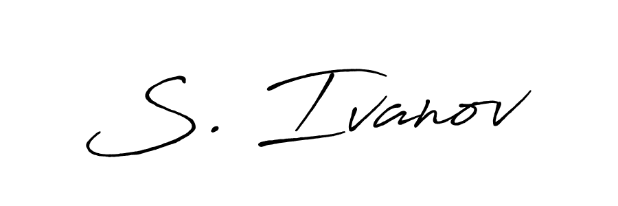 Make a beautiful signature design for name S. Ivanov. Use this online signature maker to create a handwritten signature for free. S. Ivanov signature style 7 images and pictures png