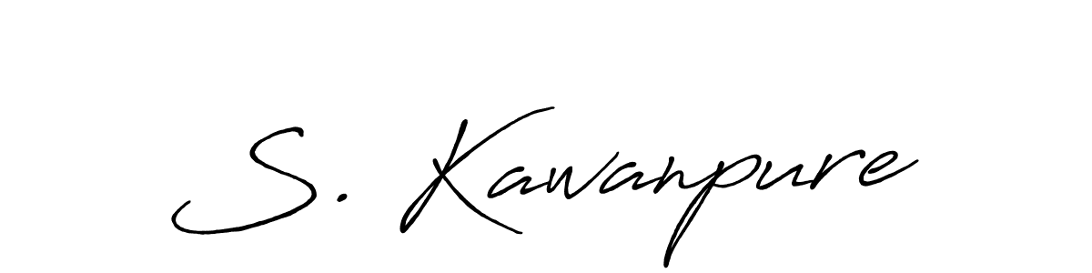 Make a beautiful signature design for name S. Kawanpure. Use this online signature maker to create a handwritten signature for free. S. Kawanpure signature style 7 images and pictures png