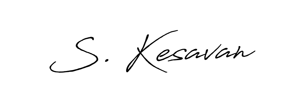 Once you've used our free online signature maker to create your best signature Antro_Vectra_Bolder style, it's time to enjoy all of the benefits that S. Kesavan name signing documents. S. Kesavan signature style 7 images and pictures png