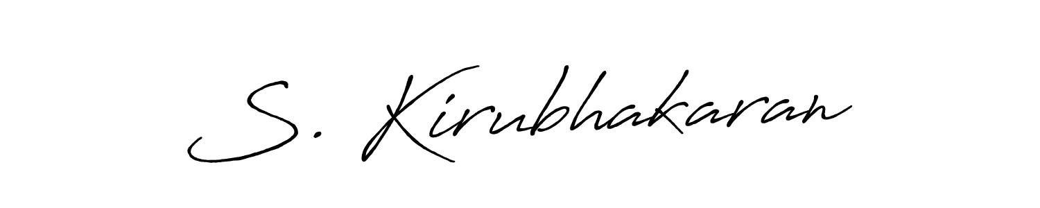 This is the best signature style for the S. Kirubhakaran name. Also you like these signature font (Antro_Vectra_Bolder). Mix name signature. S. Kirubhakaran signature style 7 images and pictures png