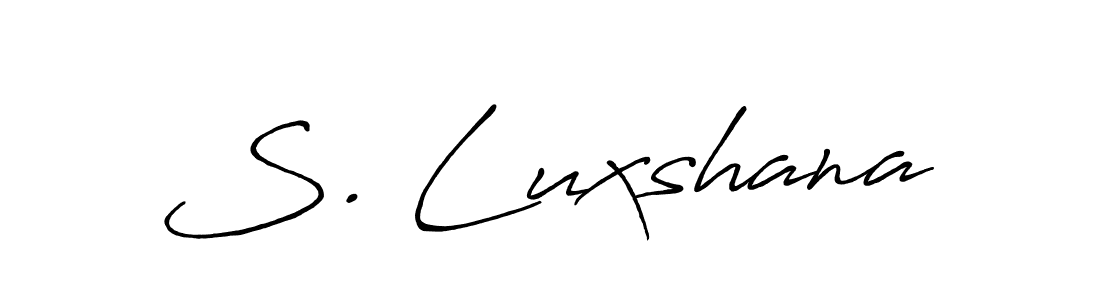 Here are the top 10 professional signature styles for the name S. Luxshana. These are the best autograph styles you can use for your name. S. Luxshana signature style 7 images and pictures png