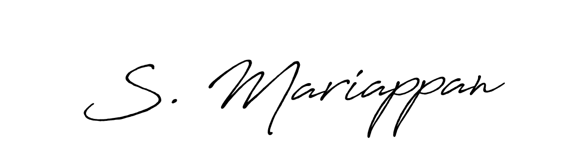 How to Draw S. Mariappan signature style? Antro_Vectra_Bolder is a latest design signature styles for name S. Mariappan. S. Mariappan signature style 7 images and pictures png
