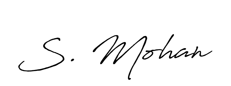 Check out images of Autograph of S. Mohan name. Actor S. Mohan Signature Style. Antro_Vectra_Bolder is a professional sign style online. S. Mohan signature style 7 images and pictures png
