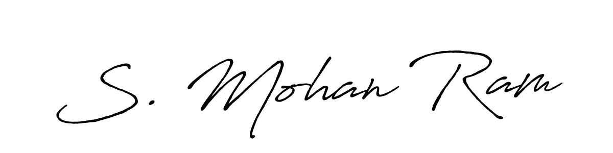 See photos of S. Mohan Ram official signature by Spectra . Check more albums & portfolios. Read reviews & check more about Antro_Vectra_Bolder font. S. Mohan Ram signature style 7 images and pictures png