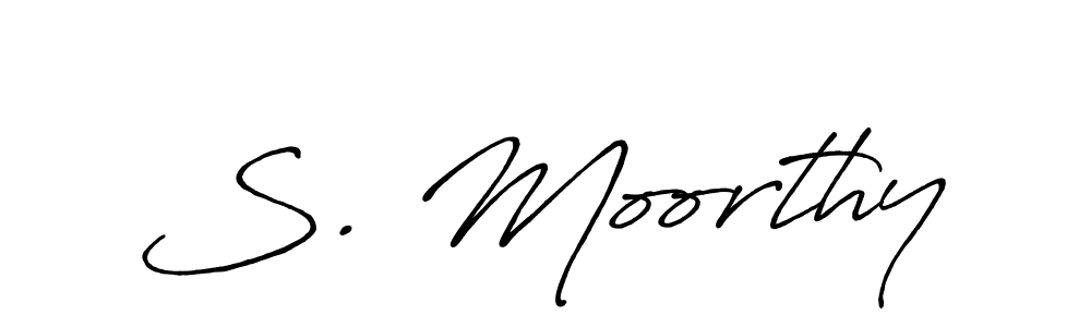 Make a short S. Moorthy signature style. Manage your documents anywhere anytime using Antro_Vectra_Bolder. Create and add eSignatures, submit forms, share and send files easily. S. Moorthy signature style 7 images and pictures png