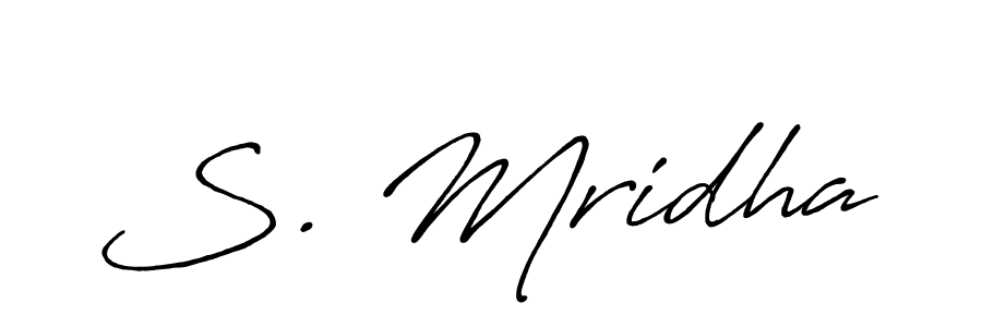 It looks lik you need a new signature style for name S. Mridha. Design unique handwritten (Antro_Vectra_Bolder) signature with our free signature maker in just a few clicks. S. Mridha signature style 7 images and pictures png