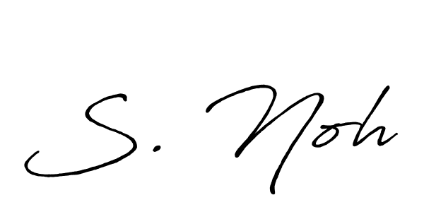 if you are searching for the best signature style for your name S. Noh. so please give up your signature search. here we have designed multiple signature styles  using Antro_Vectra_Bolder. S. Noh signature style 7 images and pictures png