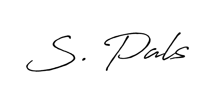 See photos of S. Pals official signature by Spectra . Check more albums & portfolios. Read reviews & check more about Antro_Vectra_Bolder font. S. Pals signature style 7 images and pictures png