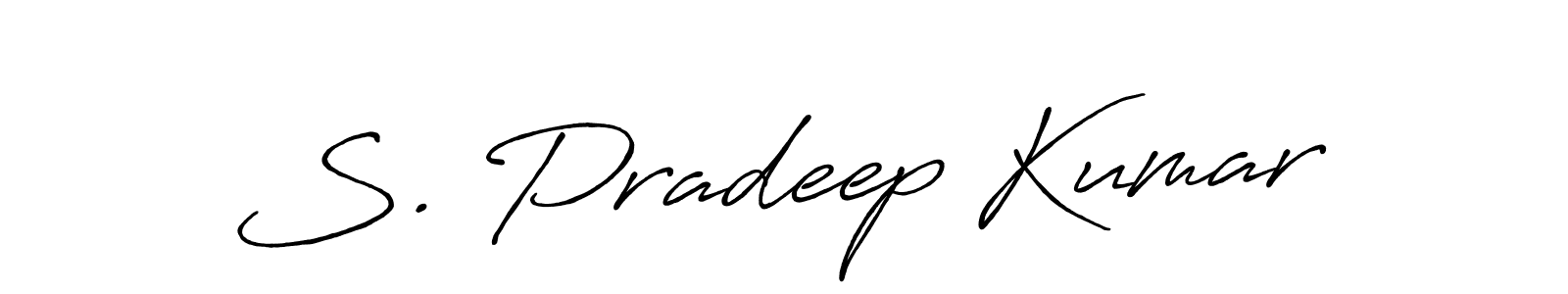 Best and Professional Signature Style for S. Pradeep Kumar. Antro_Vectra_Bolder Best Signature Style Collection. S. Pradeep Kumar signature style 7 images and pictures png