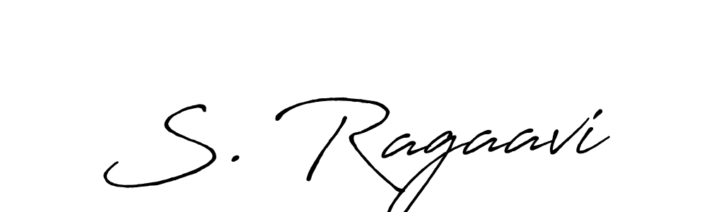 Use a signature maker to create a handwritten signature online. With this signature software, you can design (Antro_Vectra_Bolder) your own signature for name S. Ragaavi. S. Ragaavi signature style 7 images and pictures png