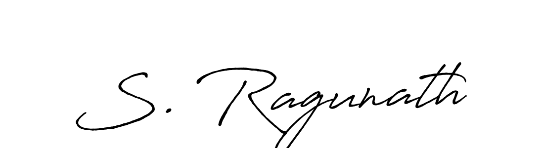 if you are searching for the best signature style for your name S. Ragunath. so please give up your signature search. here we have designed multiple signature styles  using Antro_Vectra_Bolder. S. Ragunath signature style 7 images and pictures png