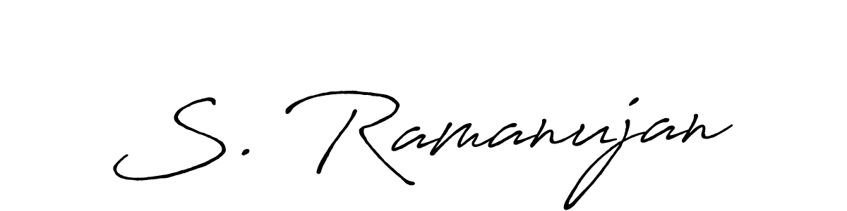 Antro_Vectra_Bolder is a professional signature style that is perfect for those who want to add a touch of class to their signature. It is also a great choice for those who want to make their signature more unique. Get S. Ramanujan name to fancy signature for free. S. Ramanujan signature style 7 images and pictures png