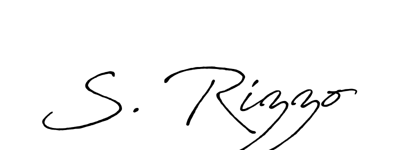 It looks lik you need a new signature style for name S. Rizzo. Design unique handwritten (Antro_Vectra_Bolder) signature with our free signature maker in just a few clicks. S. Rizzo signature style 7 images and pictures png