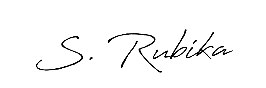This is the best signature style for the S. Rubika name. Also you like these signature font (Antro_Vectra_Bolder). Mix name signature. S. Rubika signature style 7 images and pictures png