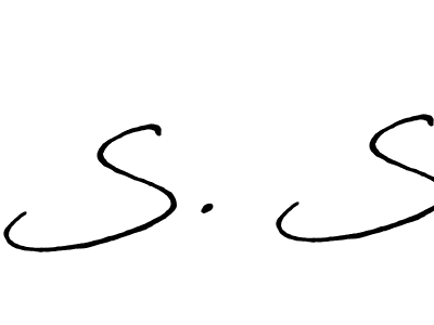 Also we have S. S name is the best signature style. Create professional handwritten signature collection using Antro_Vectra_Bolder autograph style. S. S signature style 7 images and pictures png