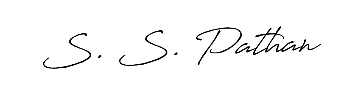 It looks lik you need a new signature style for name S. S. Pathan. Design unique handwritten (Antro_Vectra_Bolder) signature with our free signature maker in just a few clicks. S. S. Pathan signature style 7 images and pictures png