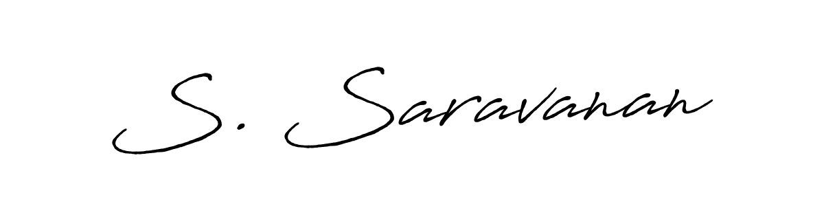 Make a beautiful signature design for name S. Saravanan. Use this online signature maker to create a handwritten signature for free. S. Saravanan signature style 7 images and pictures png