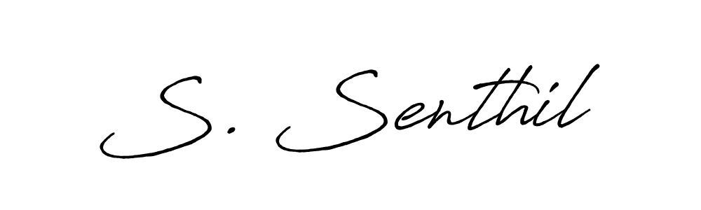 Also You can easily find your signature by using the search form. We will create S. Senthil name handwritten signature images for you free of cost using Antro_Vectra_Bolder sign style. S. Senthil signature style 7 images and pictures png