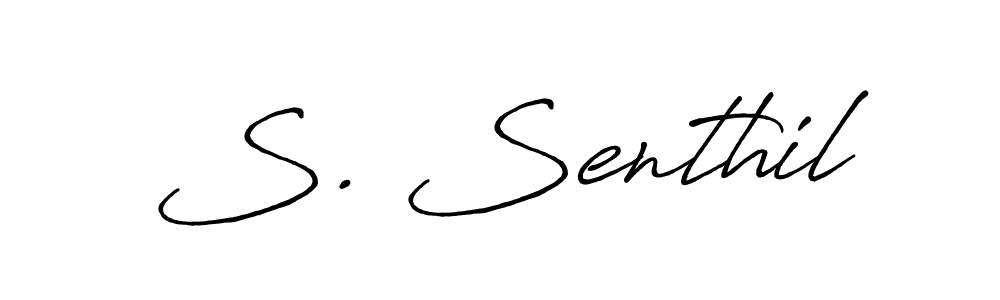 Once you've used our free online signature maker to create your best signature Antro_Vectra_Bolder style, it's time to enjoy all of the benefits that S. Senthil name signing documents. S. Senthil signature style 7 images and pictures png