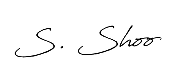 Best and Professional Signature Style for S. Shoo. Antro_Vectra_Bolder Best Signature Style Collection. S. Shoo signature style 7 images and pictures png