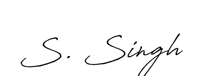 Make a beautiful signature design for name S. Singh. Use this online signature maker to create a handwritten signature for free. S. Singh signature style 7 images and pictures png