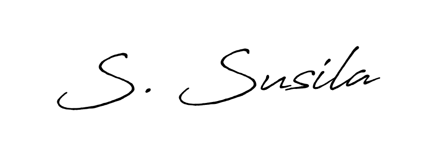 Once you've used our free online signature maker to create your best signature Antro_Vectra_Bolder style, it's time to enjoy all of the benefits that S. Susila name signing documents. S. Susila signature style 7 images and pictures png