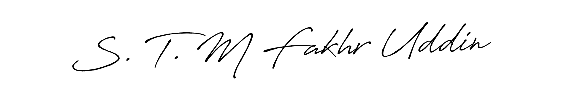 Here are the top 10 professional signature styles for the name S. T. M Fakhr Uddin. These are the best autograph styles you can use for your name. S. T. M Fakhr Uddin signature style 7 images and pictures png