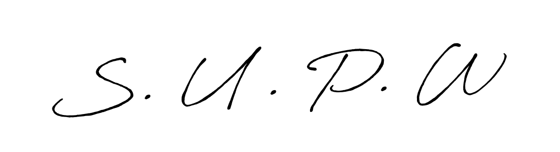 Here are the top 10 professional signature styles for the name S. U . P. W. These are the best autograph styles you can use for your name. S. U . P. W signature style 7 images and pictures png