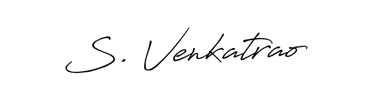 This is the best signature style for the S. Venkatrao name. Also you like these signature font (Antro_Vectra_Bolder). Mix name signature. S. Venkatrao signature style 7 images and pictures png