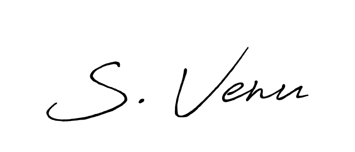 Check out images of Autograph of S. Venu name. Actor S. Venu Signature Style. Antro_Vectra_Bolder is a professional sign style online. S. Venu signature style 7 images and pictures png