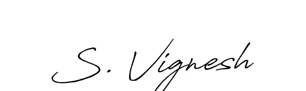 Check out images of Autograph of S. Vignesh name. Actor S. Vignesh Signature Style. Antro_Vectra_Bolder is a professional sign style online. S. Vignesh signature style 7 images and pictures png