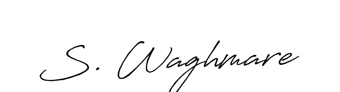 Best and Professional Signature Style for S. Waghmare. Antro_Vectra_Bolder Best Signature Style Collection. S. Waghmare signature style 7 images and pictures png